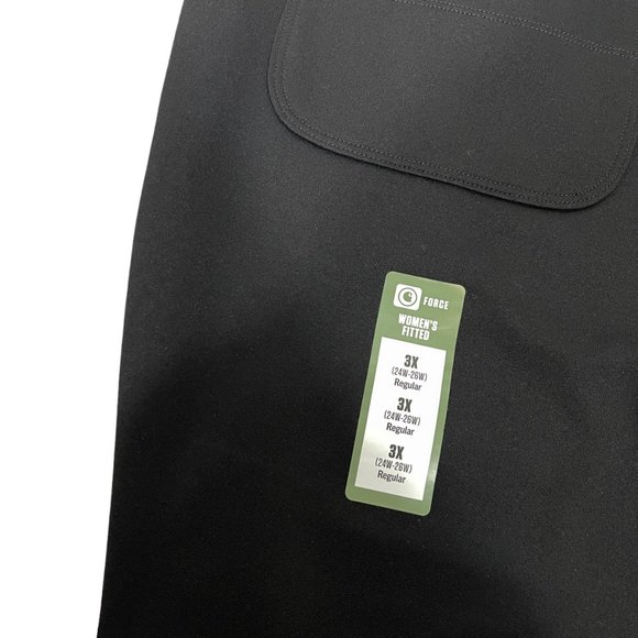 Carhartt Force Fitted Midweight Utility Legging Womens 3X Black Stretch Work - Picture 8 of 10